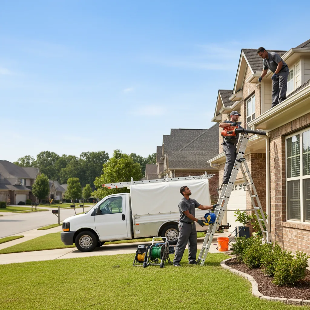 Home Gutter Service in Glidden, TX near me